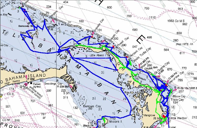 Sea Of Abaco Nautical Chart